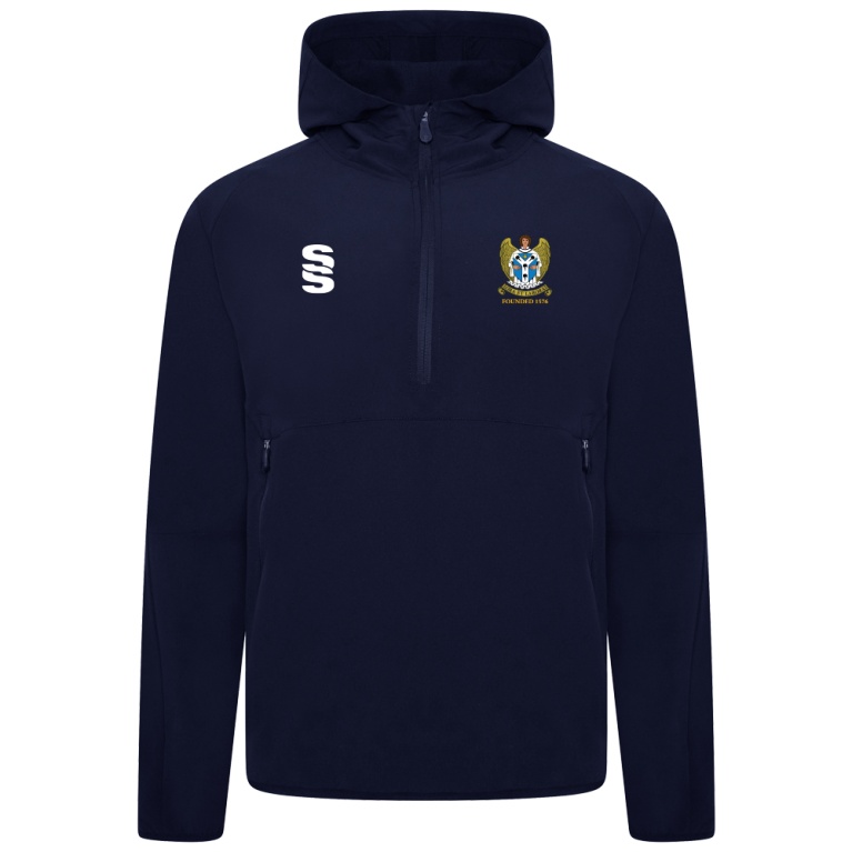 Dual Elite 1/4 Zip Hoody / Rain Jacket : Navy